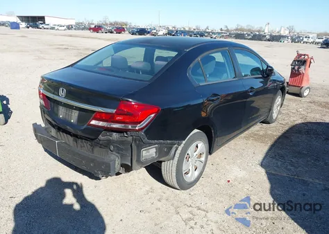 2014 Honda Civic Lx из США, поврежденный, VIN 19XFB2F5XEE267339